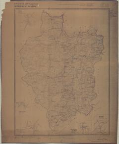 MAPA DO ESTADO DE MINAS GERAIS - MUN..